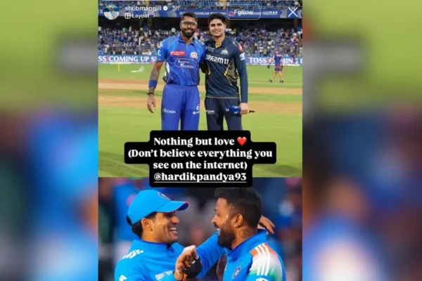 Gill Addresses Rift Rumours with Hardik Pandya via Instagram Story